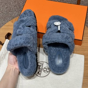 Hermes Sandals Chypre shearling 36-45 Shoes