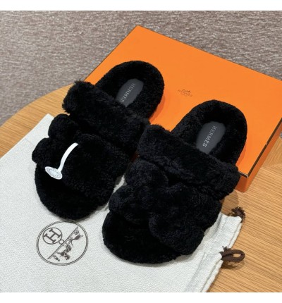 Hermes Sandals Chypre shearling 36-45