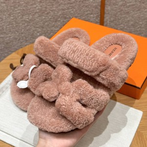 Hermes Sandals Chypre shearling 36-45 Shoes