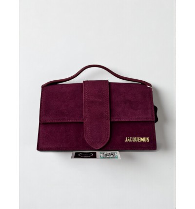 JACQUEMUS Le Bambino 24x13cm suede