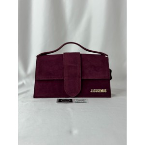 JACQUEMUS Le Bambino 24x13cm suede 