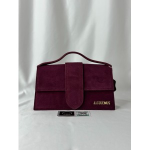 JACQUEMUS Le Bambino 24x13cm suede 
