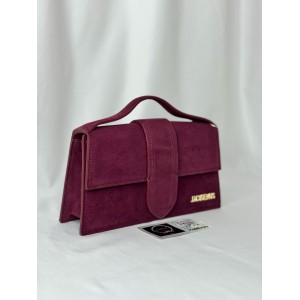 JACQUEMUS Le Bambino 24x13cm suede 