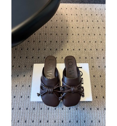 Loewe Lambskin Flamenco Knot Mules 36-41
