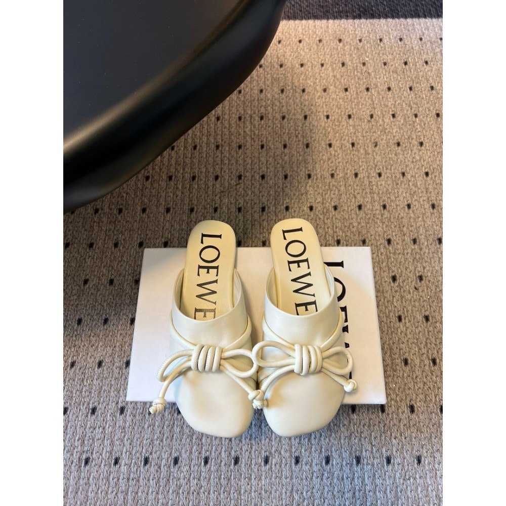 Loewe Lambskin Flamenco Knot Mules 36-41 Shoes