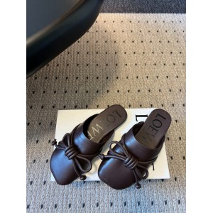 Loewe Lambskin Flamenco Knot Mules 36-41 Shoes