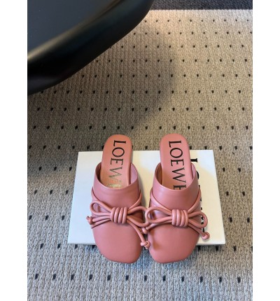 Loewe Lambskin Flamenco Knot Mules 36-41