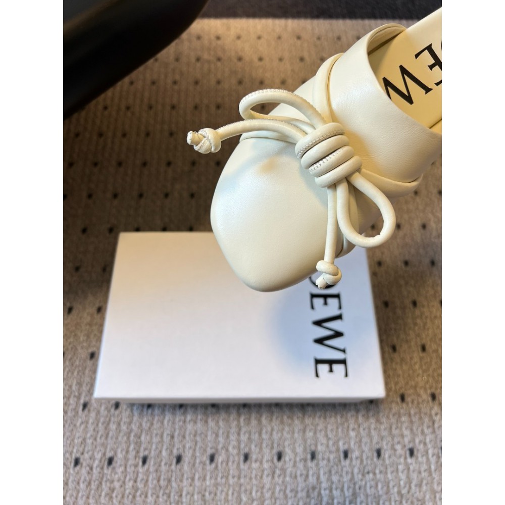 Loewe Lambskin Flamenco Knot Mules 36-41 Shoes