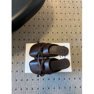 Loewe Lambskin Flamenco Knot Mules 36-41 Shoes