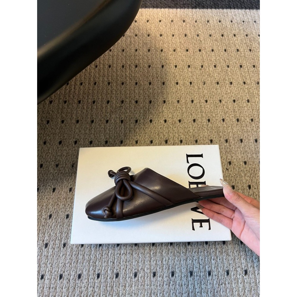 Loewe Lambskin Flamenco Knot Mules 36-41 Shoes