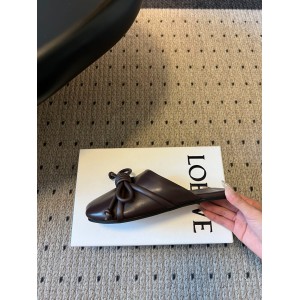 Loewe Lambskin Flamenco Knot Mules 36-41 Shoes