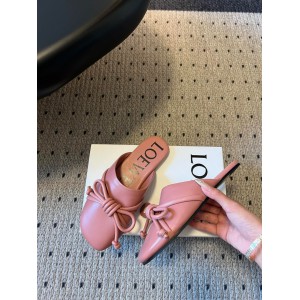 Loewe Lambskin Flamenco Knot Mules 36-41 Shoes