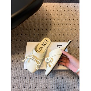 Loewe Lambskin Flamenco Knot Mules 36-41 Shoes