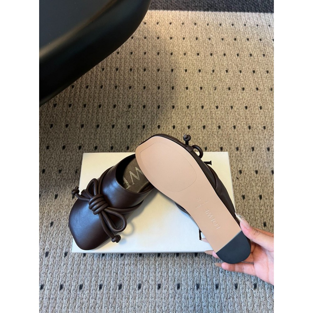 Loewe Lambskin Flamenco Knot Mules 36-41 Shoes