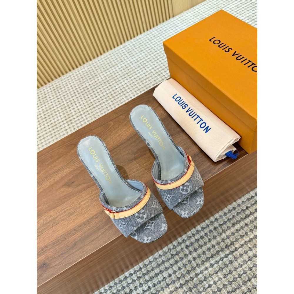 Lv x TM slingback mule 9cm  Shoes