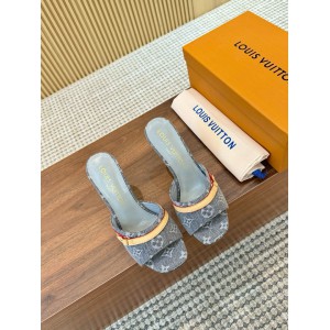 Lv x TM slingback mule 9cm  Shoes