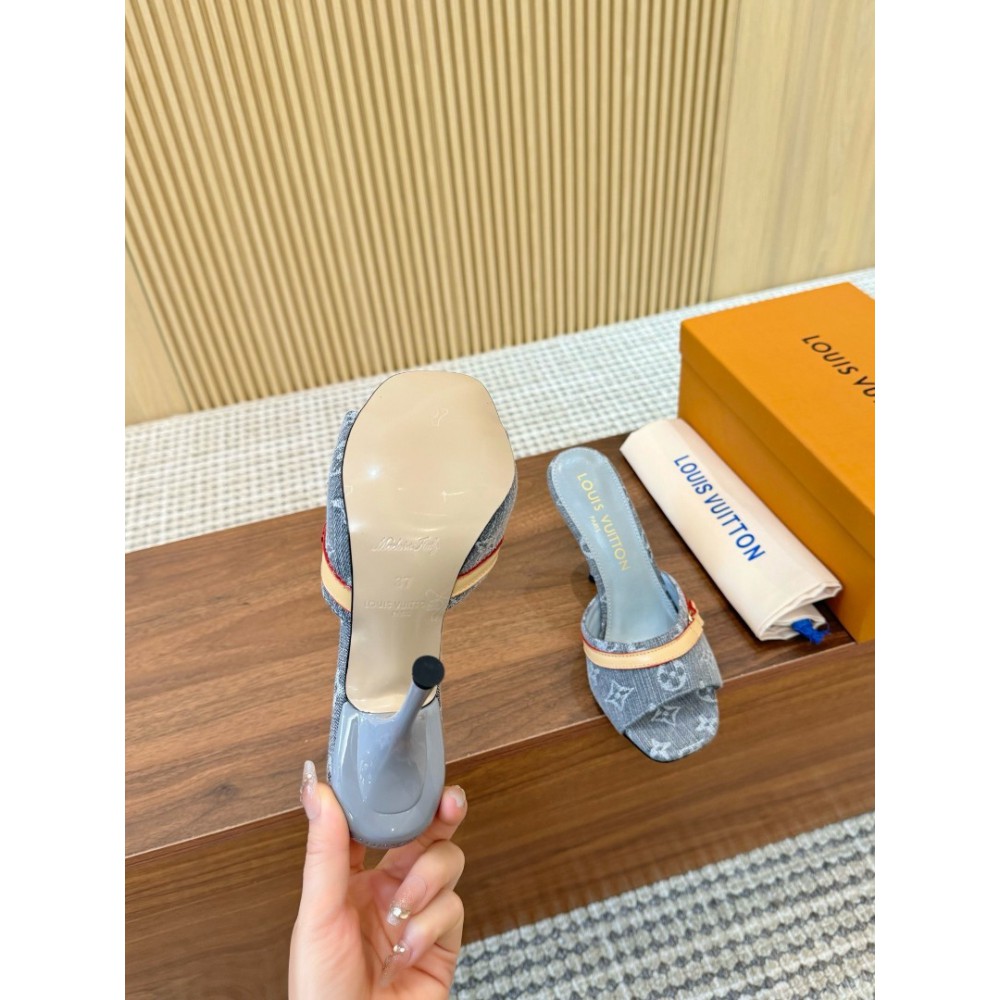 Lv x TM slingback mule 9cm  Shoes