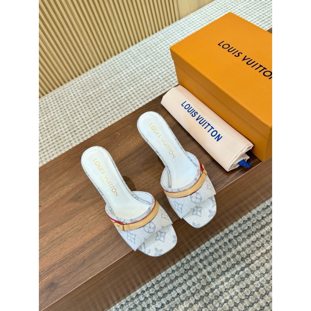 Lv x TM slingback mule 9cm  Shoes