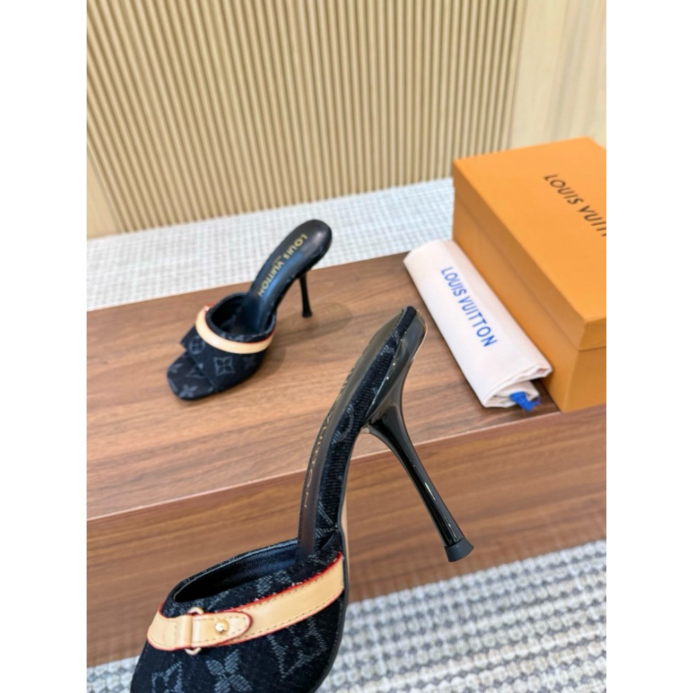 Lv x TM slingback mule 9cm  Shoes