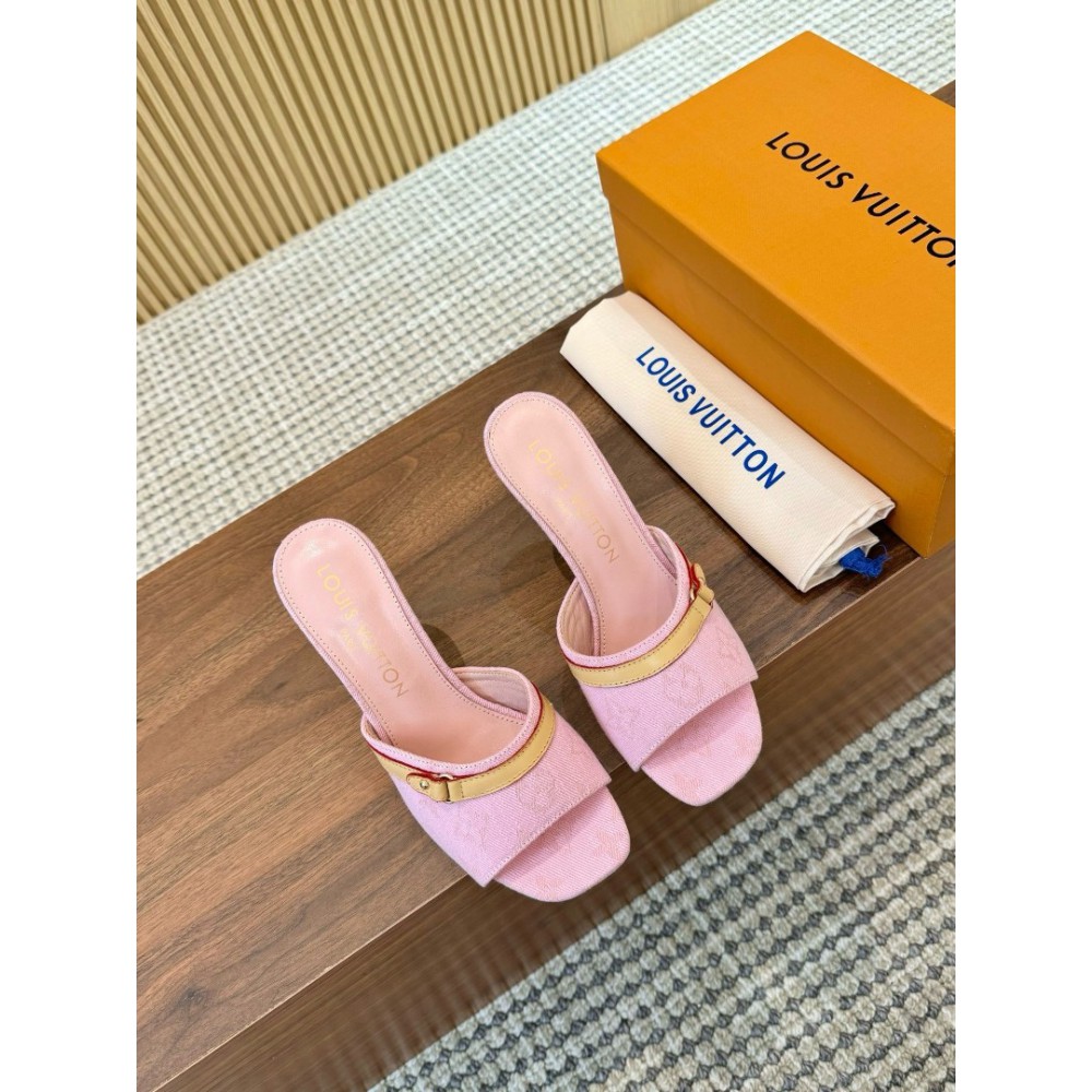 Lv x TM slingback mule 9cm  Shoes