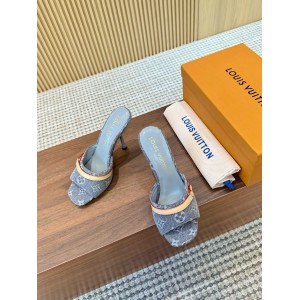 Lv x TM slingback mule 9cm  Shoes