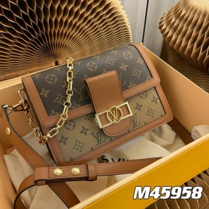 Lv Dauphine M45958 25x10.5x17cm  Bags