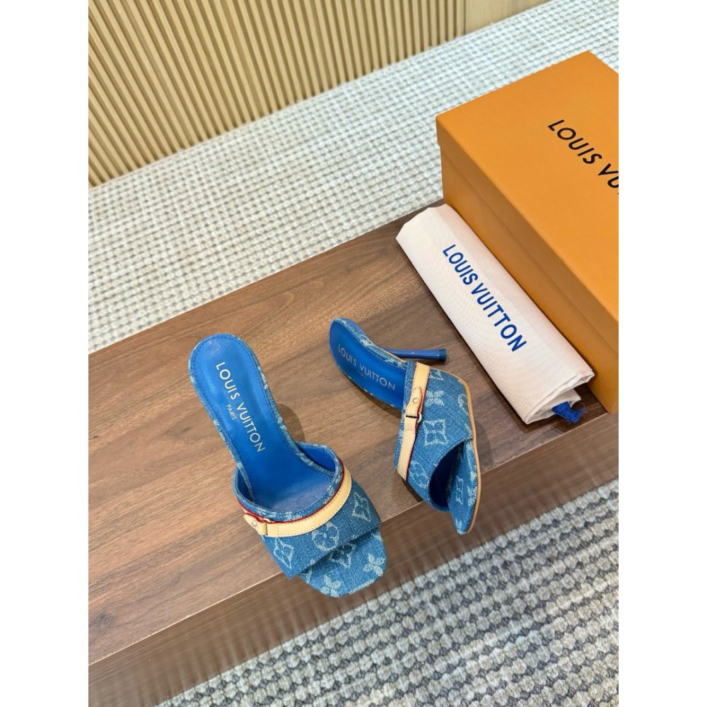 Lv x TM slingback mule 9cm  Shoes