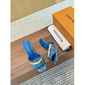 Lv x TM slingback mule 9cm  Shoes
