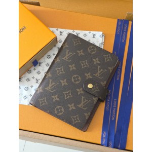 Lv Medium Ring Agenda Cover 14 x 18.5 x 3 cm Accesories