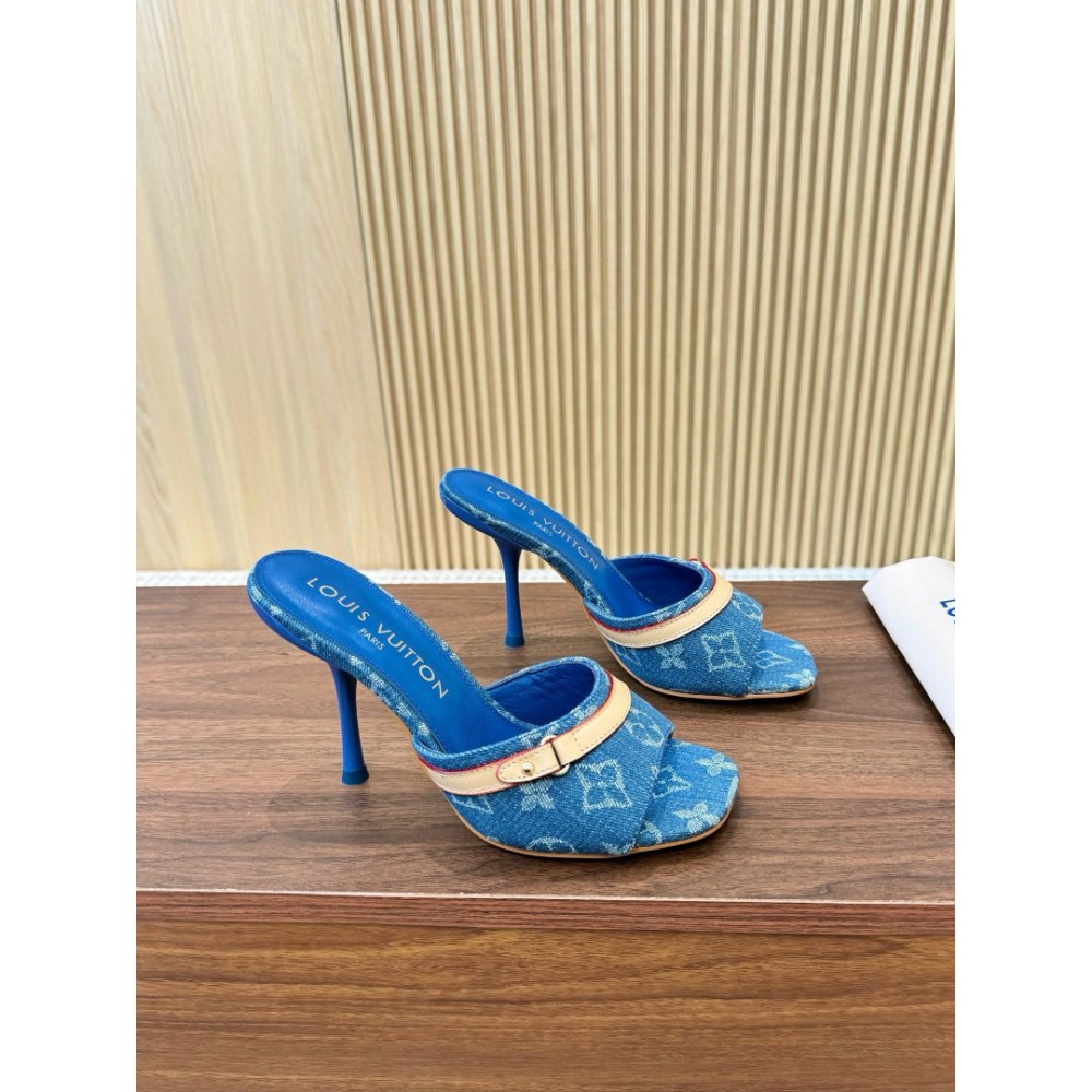 Lv x TM slingback mule 9cm  Shoes