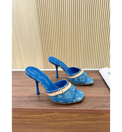 Lv x TM slingback mule 9cm 