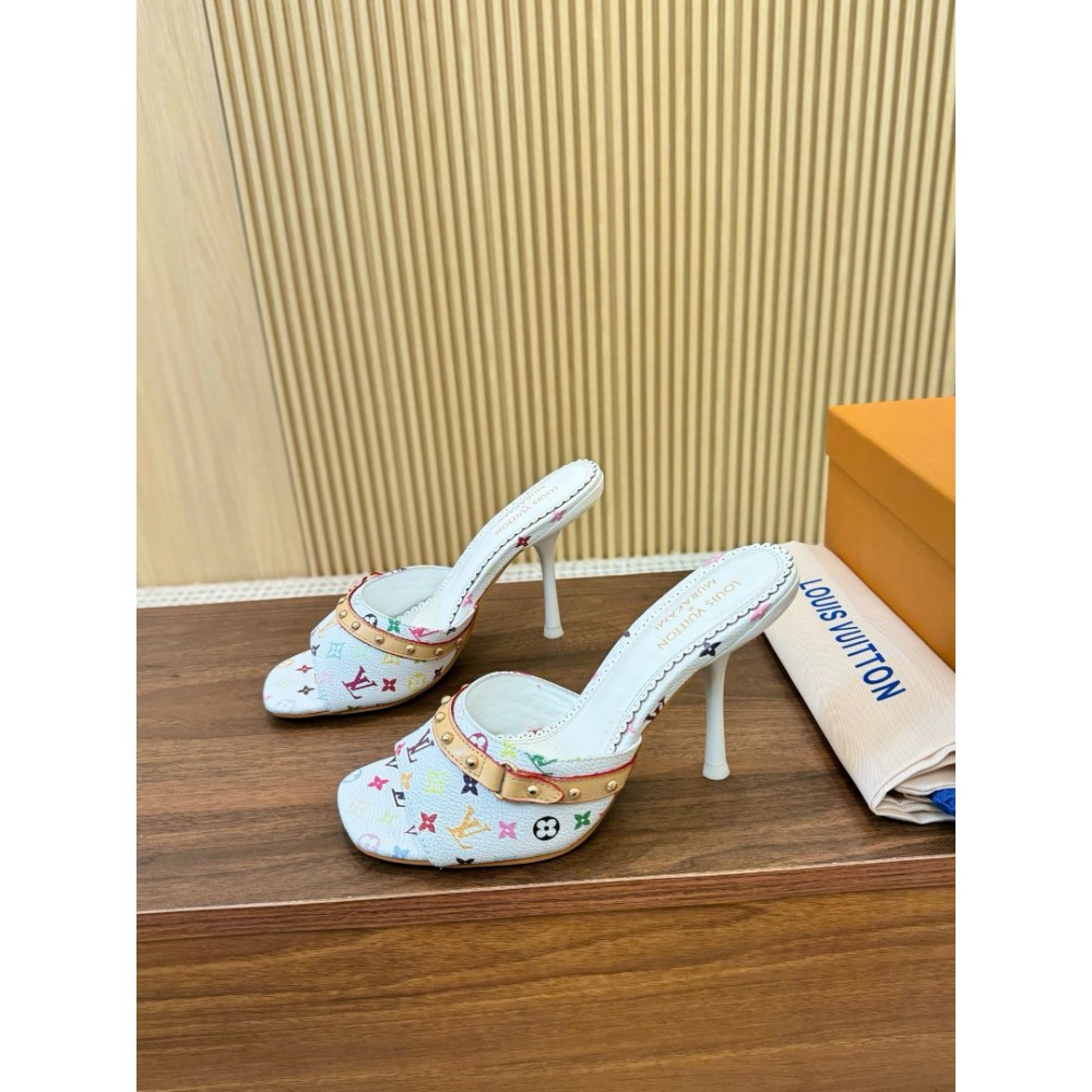 Lv x TM slingback mule 9cm  Shoes