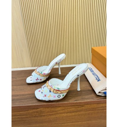 Lv x TM slingback mule 9cm 