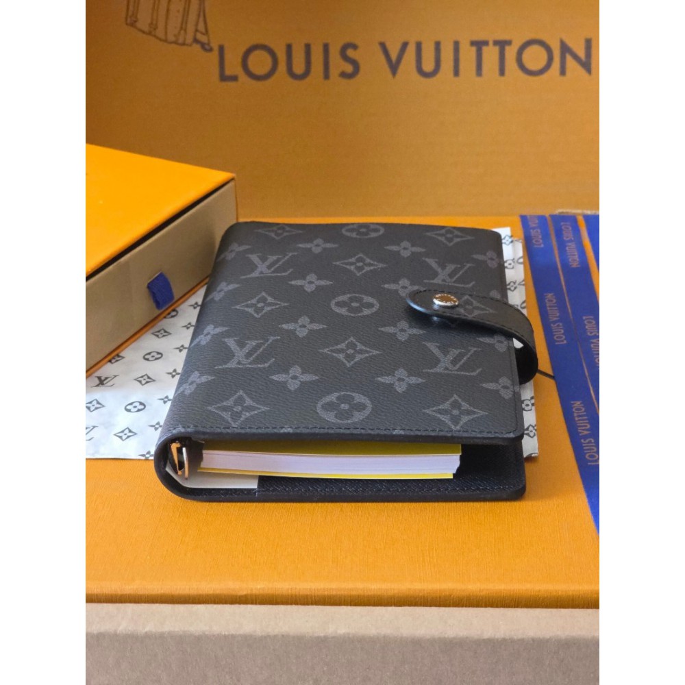 Lv Medium Ring Agenda Cover 14 x 18.5 x 3 cm Accesories
