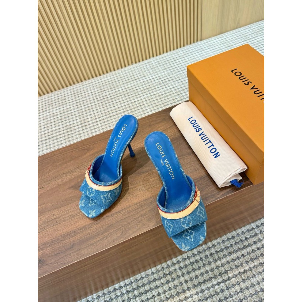 Lv x TM slingback mule 9cm  Shoes