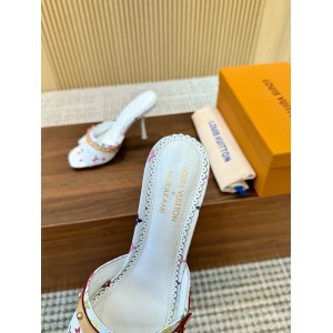 Lv x TM slingback mule 9cm  Shoes