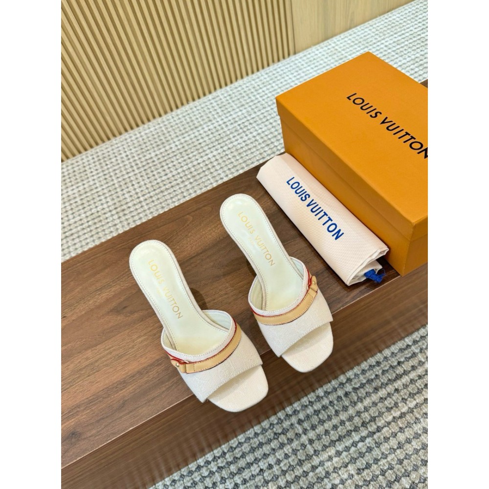 Lv x TM slingback mule 9cm  Shoes