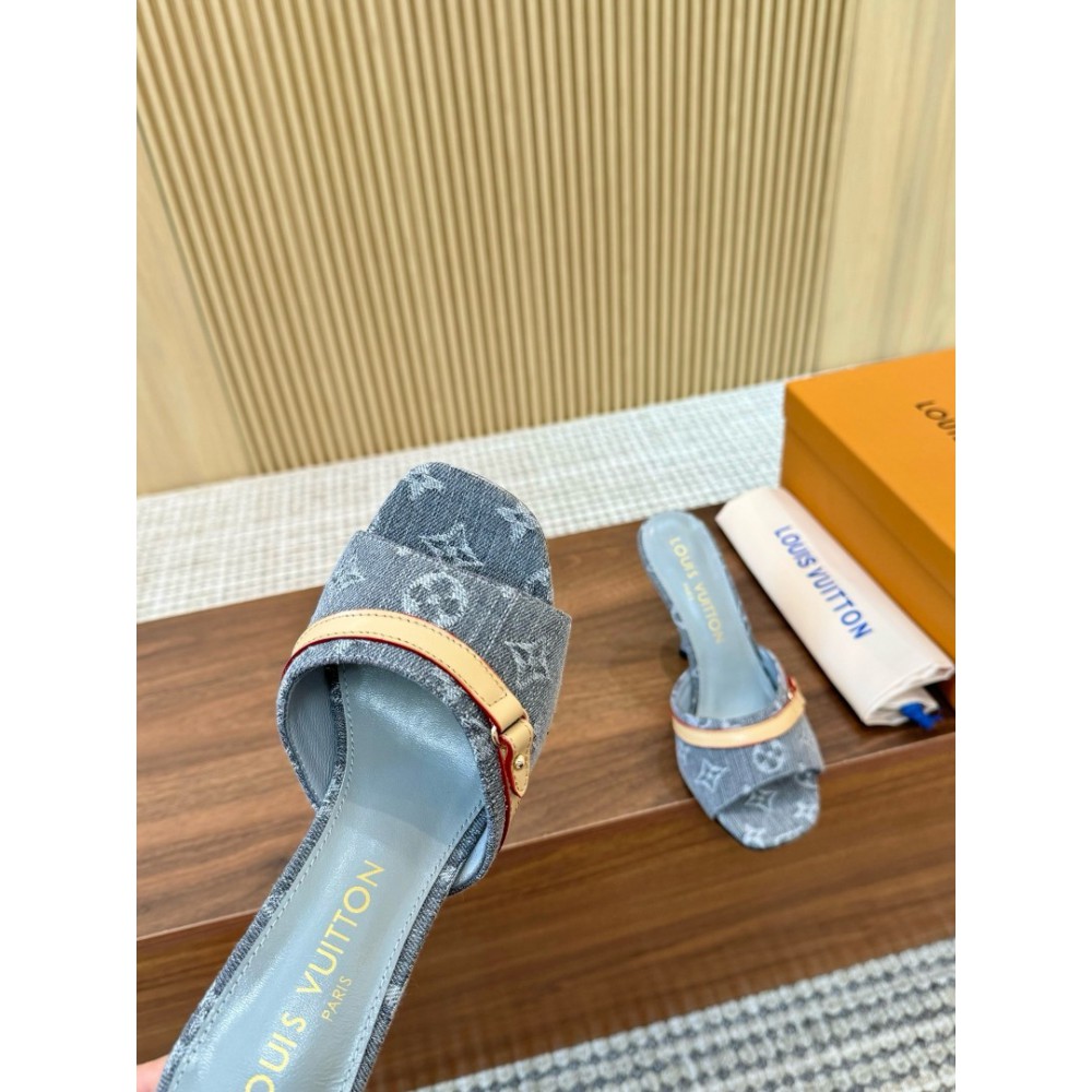 Lv x TM slingback mule 9cm  Shoes