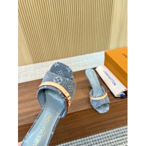Lv x TM slingback mule 9cm  Shoes