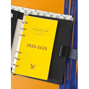 Lv Medium Ring Agenda Cover 14 x 18.5 x 3 cm Accesories