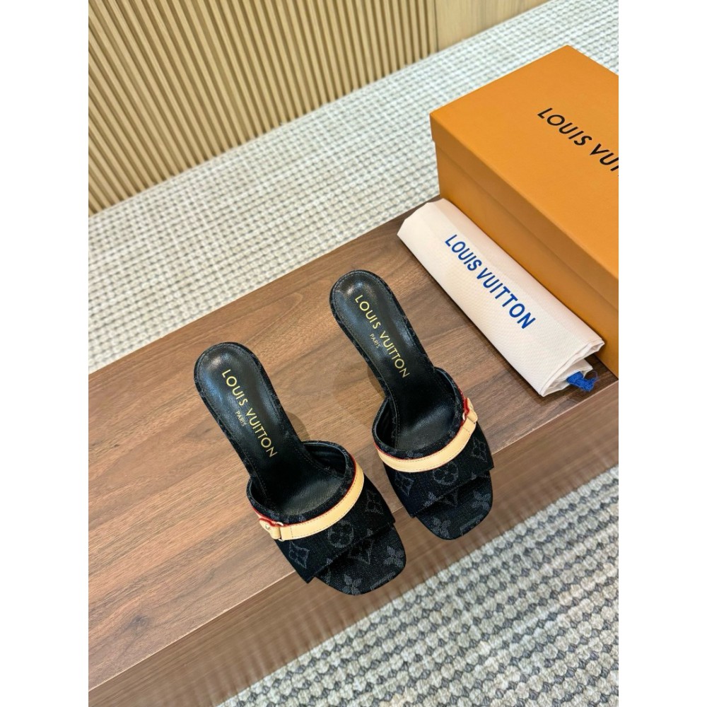 Lv x TM slingback mule 9cm  Shoes