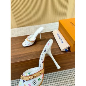 Lv x TM slingback mule 9cm  Shoes