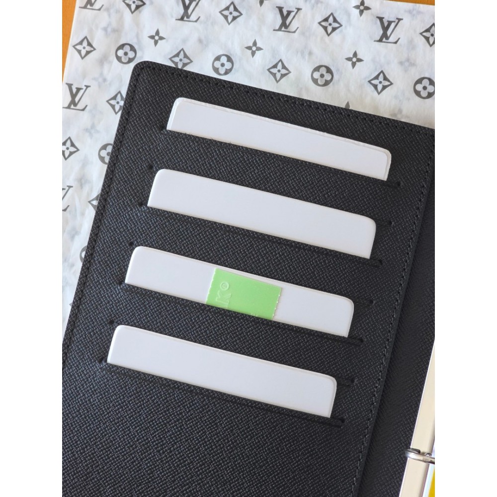 Lv Medium Ring Agenda Cover 14 x 18.5 x 3 cm Accesories