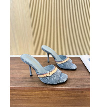 Lv x TM slingback mule 9cm 