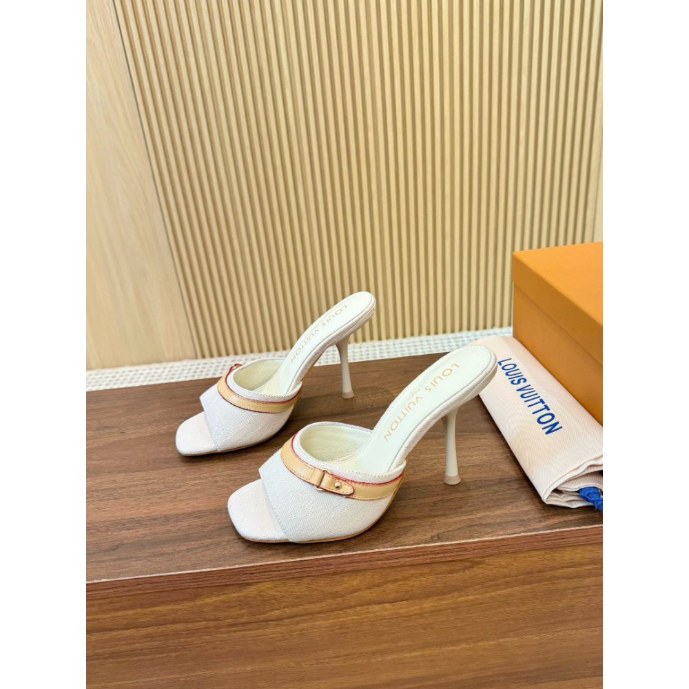 Lv x TM slingback mule 9cm  Shoes