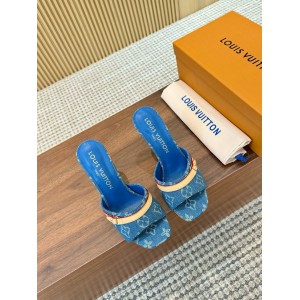 Lv x TM slingback mule 9cm  Shoes