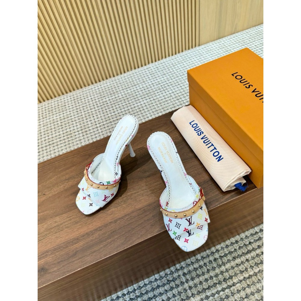 Lv x TM slingback mule 9cm  Shoes