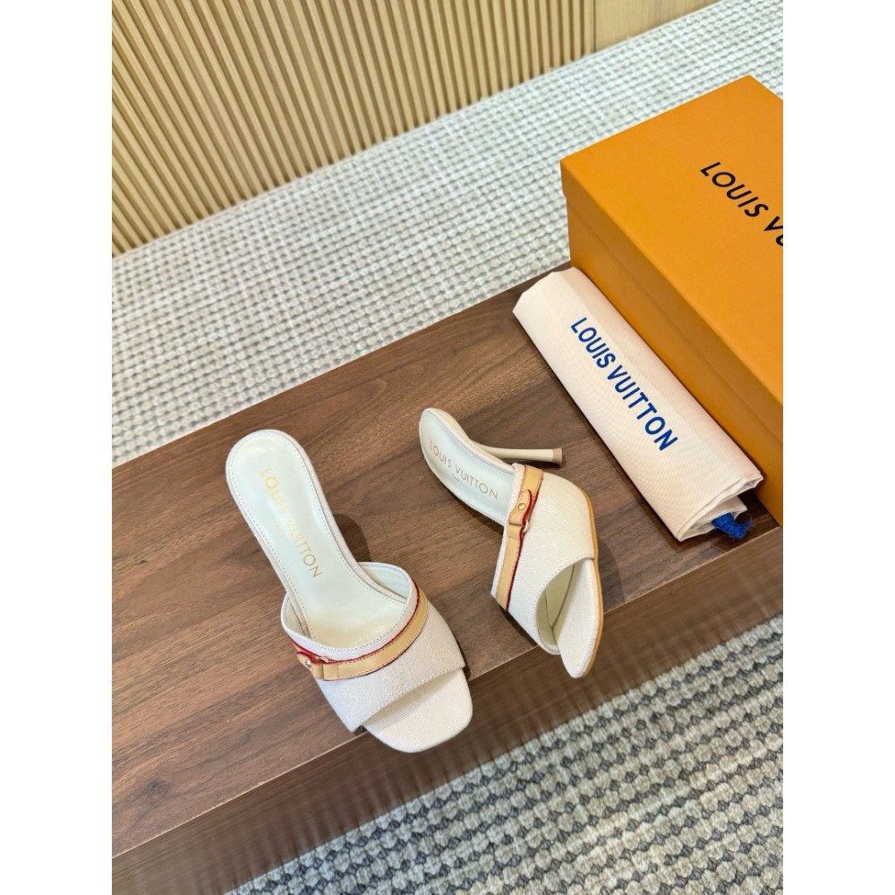 Lv x TM slingback mule 9cm  Shoes