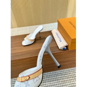 Lv x TM slingback mule 9cm  Shoes