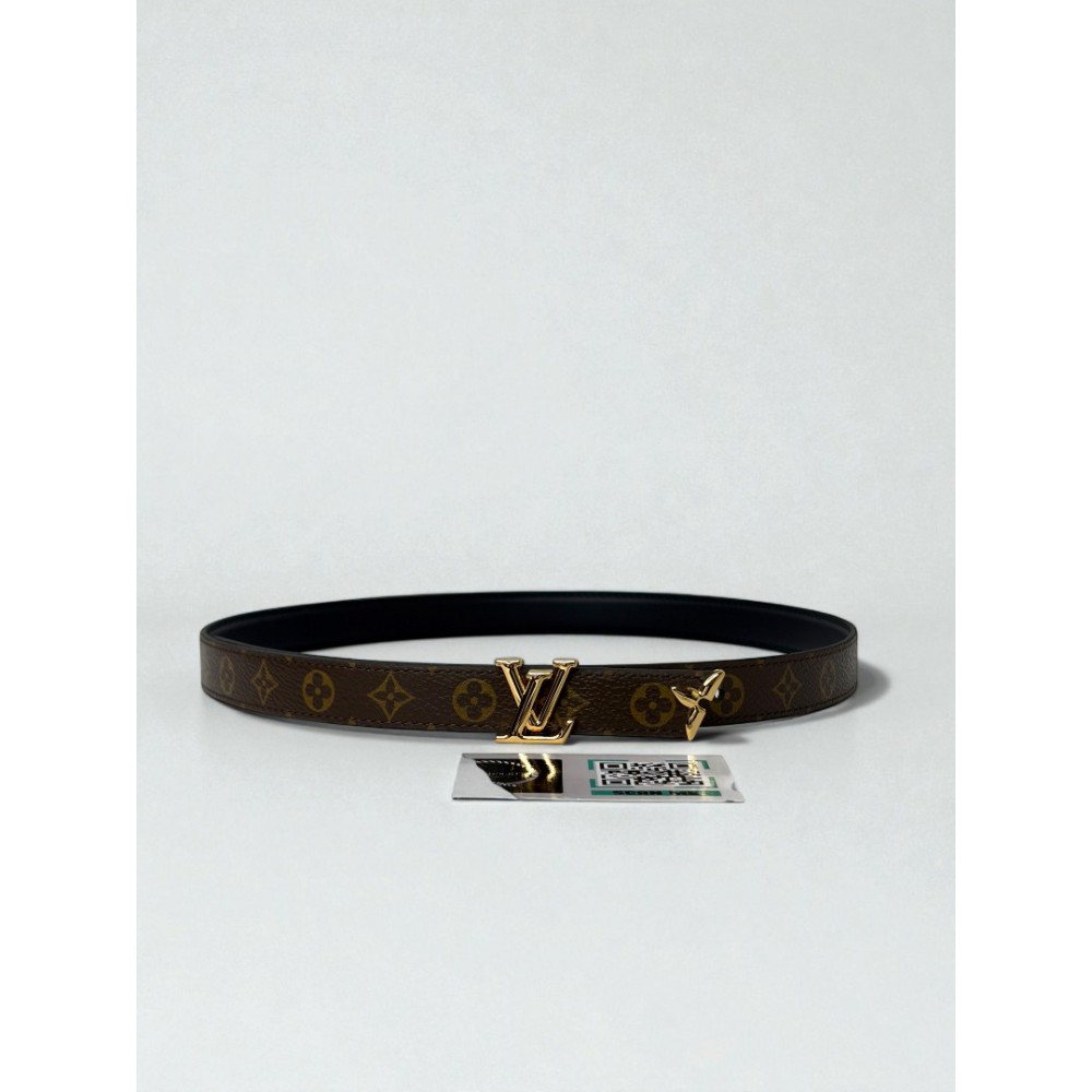 Lv Pretty 2cm reversible belt  Accesories